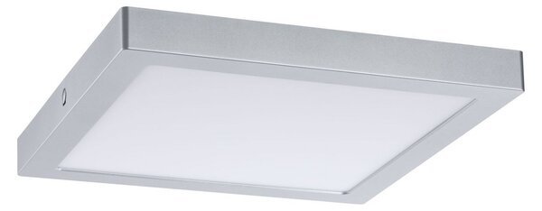 Paulmann Abia panou LED 30x30 cm 2.700K crom, Gri, Camera de zi / sufragerie, Plastic, Modern