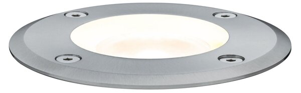 Paulmann LED-Bodeneinbauleuchte Special, IP67, Ø 11 cm, Metalic, Metal