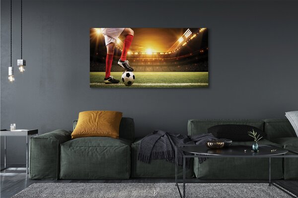 Tablouri canvas picioare stadion de fotbal