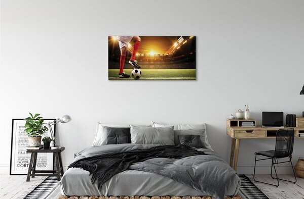 Tablouri canvas picioare stadion de fotbal