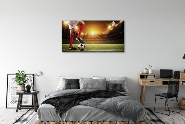 Tablouri canvas picioare stadion de fotbal