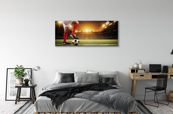 Tablouri canvas picioare stadion de fotbal