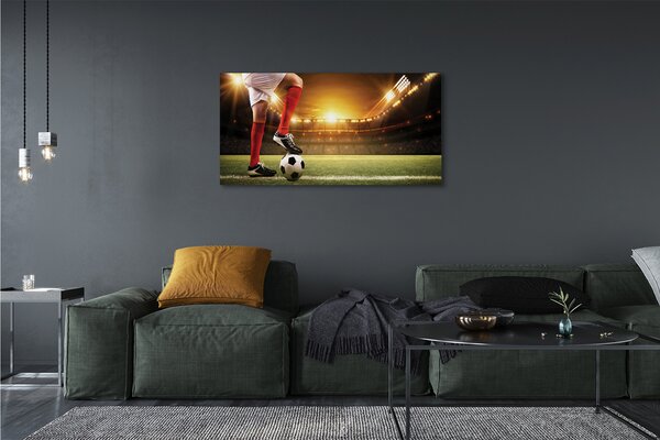 Tablouri canvas picioare stadion de fotbal