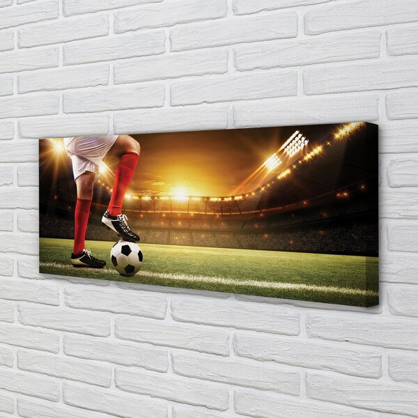 Tablouri canvas picioare stadion de fotbal