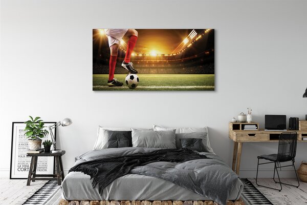 Tablouri canvas picioare stadion de fotbal