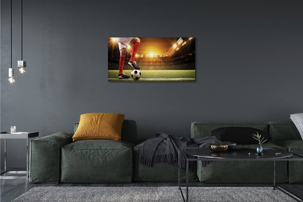 Tablouri canvas picioare stadion de fotbal