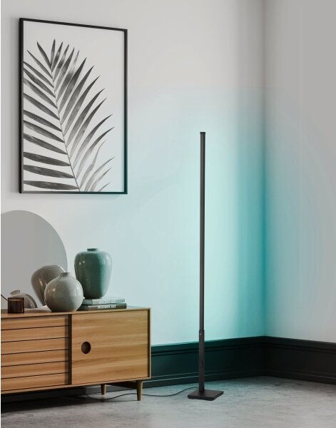Lampadar LED RGB dimabil Eglo 75654 LED/13,5W/230V 2700-6500K + telecomandă