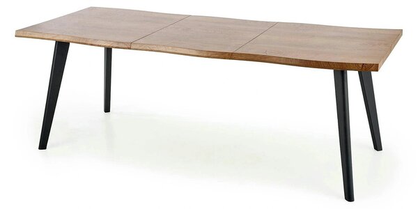 Masa extensibila bucatarie DICKSON, stejar natural, 120-180x80x75 cm