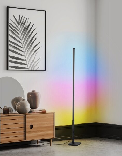 Lampadar LED RGB dimabil Eglo 75654 LED/13,5W/230V 2700-6500K + telecomandă