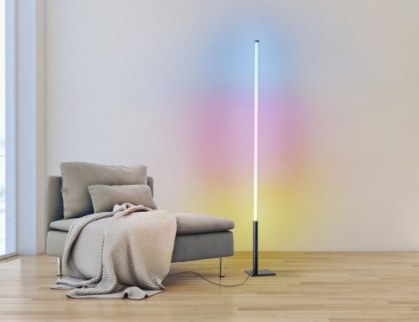 Lampadar LED RGB dimabil Eglo 75654 LED/13,5W/230V 2700-6500K + telecomandă