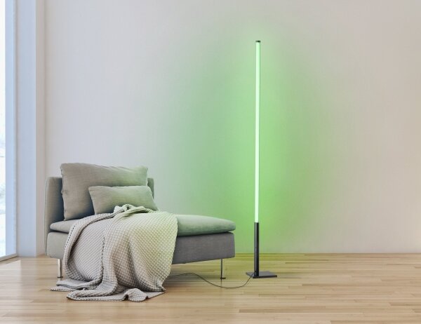 Lampadar LED RGB dimabil Eglo 75654 LED/13,5W/230V 2700-6500K + telecomandă