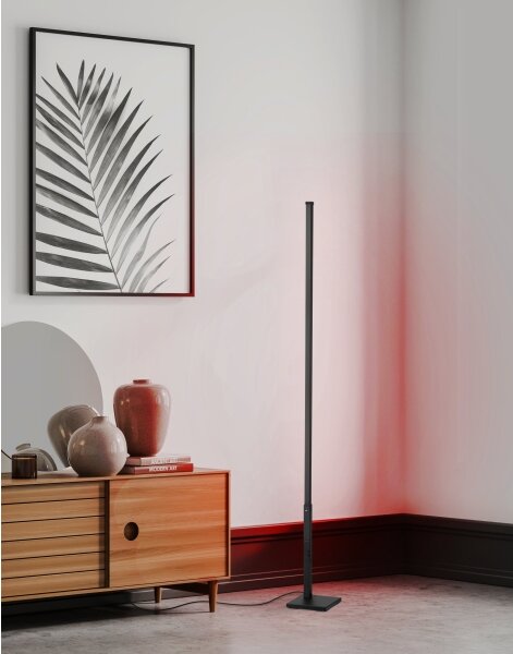 Lampadar LED RGB dimabil Eglo 75654 LED/13,5W/230V 2700-6500K + telecomandă