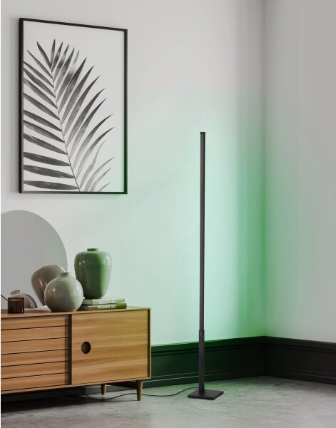 Lampadar LED RGB dimabil Eglo 75654 LED/13,5W/230V 2700-6500K + telecomandă