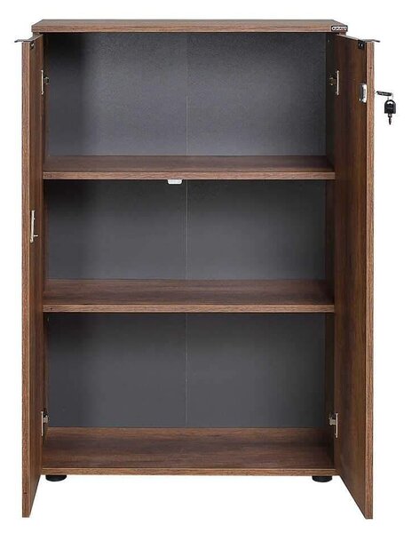 Biblioteca Adore Rio, 2 usi cu cheie, 3 rafturi, 72 x 109 x 34 cm