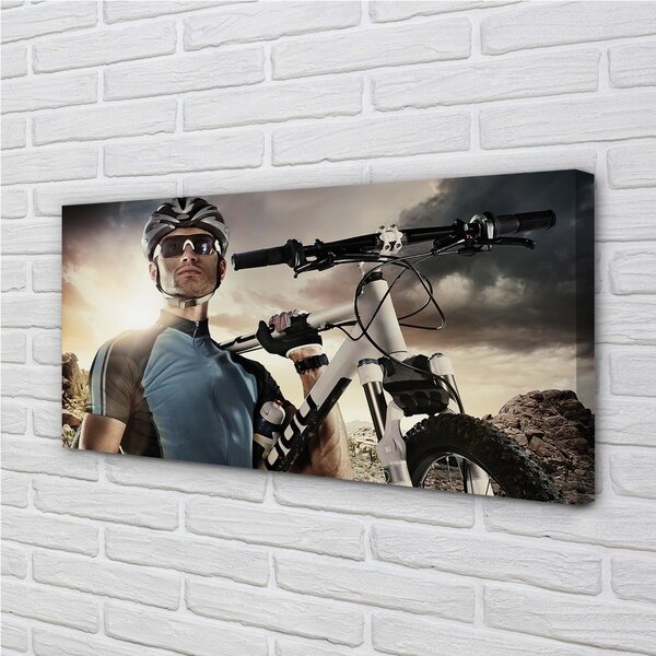 Tablouri canvas nori biciclete Ciclist