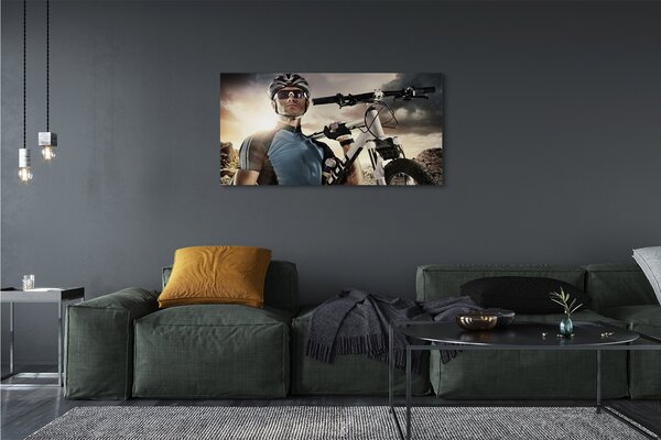Tablouri canvas nori biciclete Ciclist