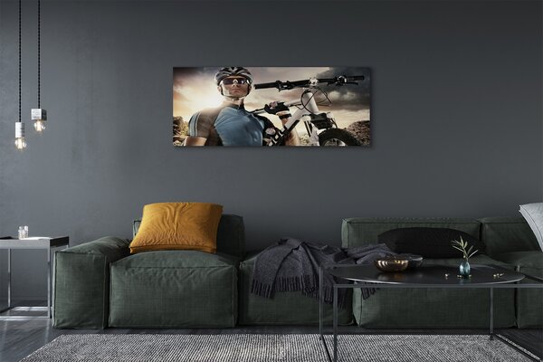 Tablouri canvas nori biciclete Ciclist