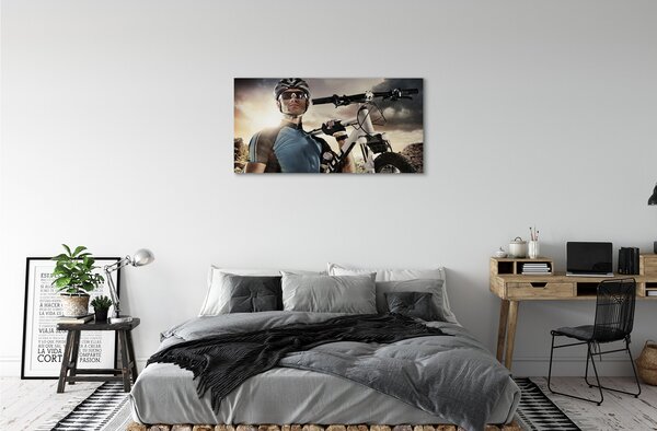 Tablouri canvas nori biciclete Ciclist