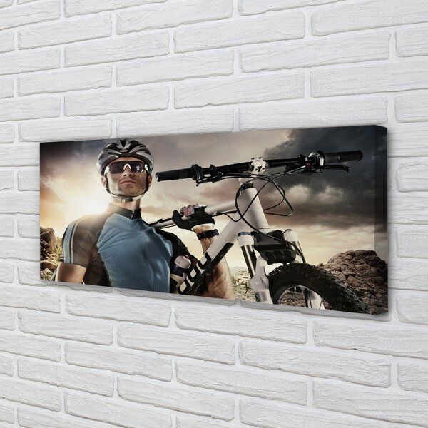 Tablouri canvas nori biciclete Ciclist