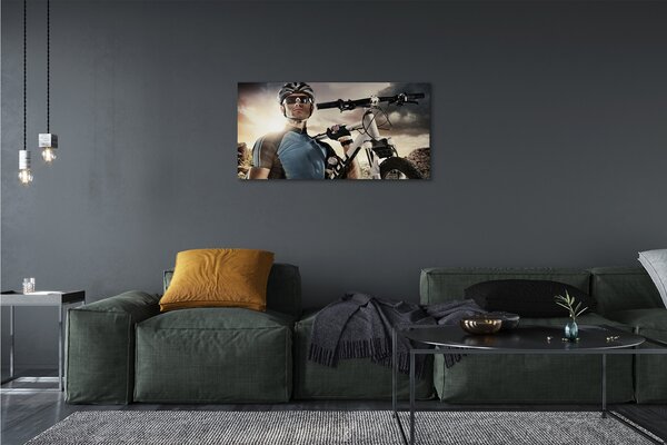 Tablouri canvas nori biciclete Ciclist