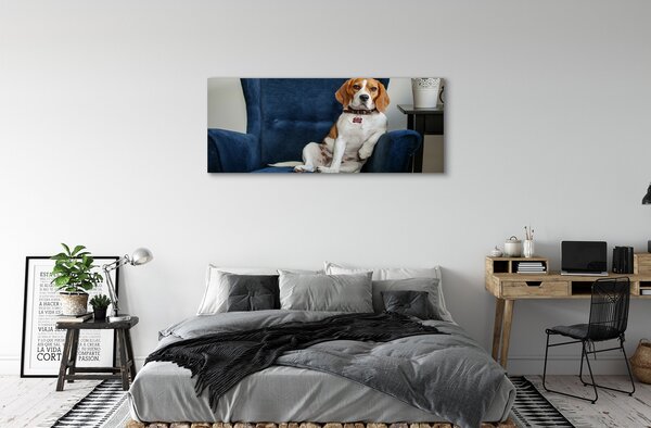 Tablouri canvas câine ședinței