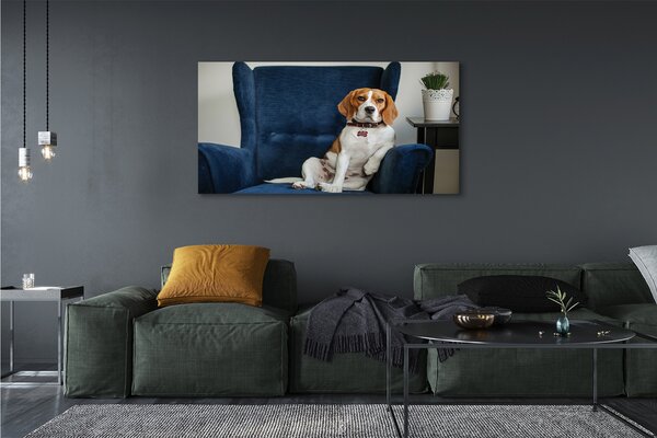 Tablouri canvas câine ședinței