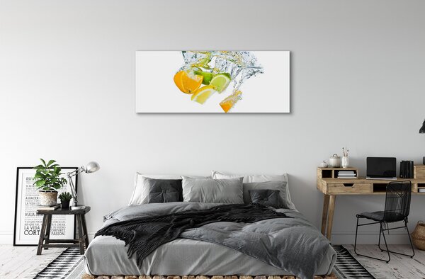 Tablouri canvas citrice apă