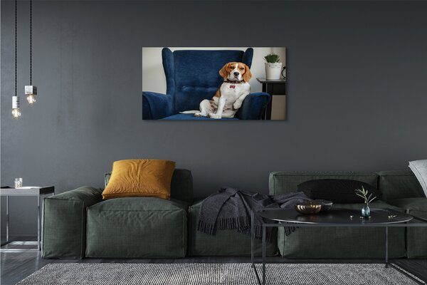 Tablouri canvas câine ședinței