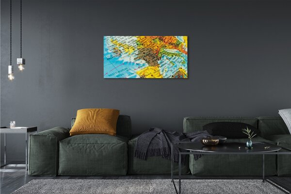 Tablouri canvas Globe hartă