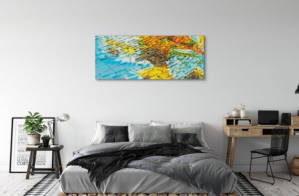 Tablouri canvas Globe hartă