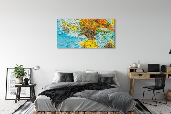 Tablouri canvas Globe hartă