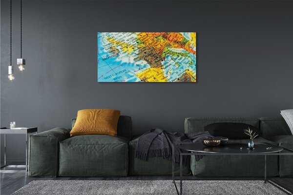 Tablouri canvas Globe hartă