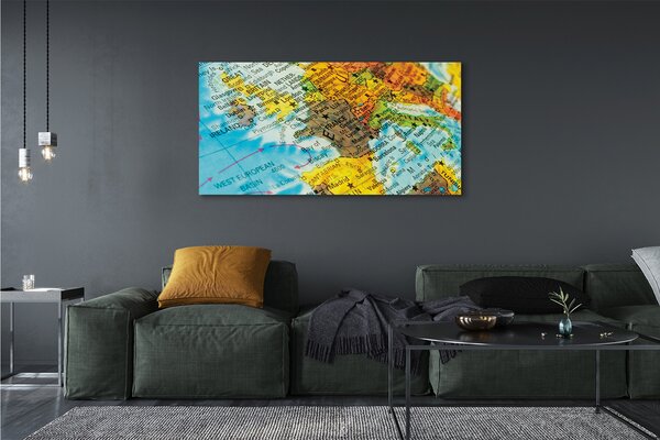 Tablouri canvas Globe hartă
