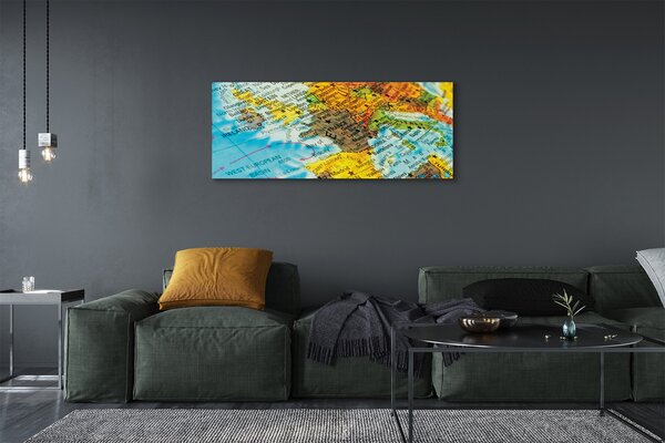 Tablouri canvas Globe hartă