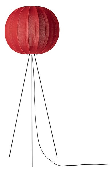 Made By Hand - Knit-Wit 60 Round Lampadar High Maple Red