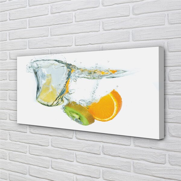 Tablouri canvas kiwi orange Water