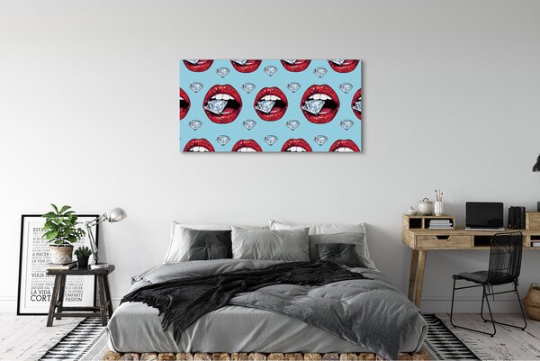 Tablouri canvas diamante gura