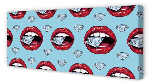 Tablouri canvas diamante gura