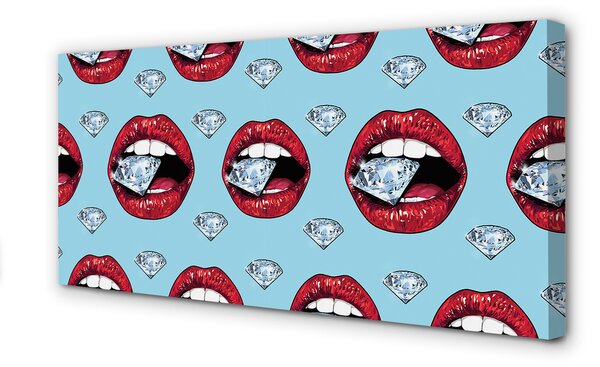 Tablouri canvas diamante gura