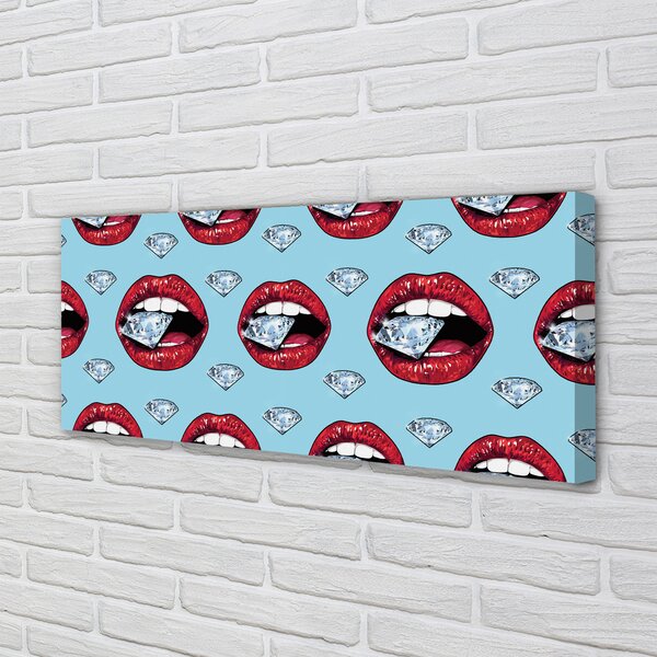 Tablouri canvas diamante gura