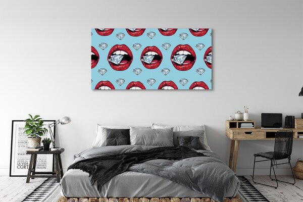 Tablouri canvas diamante gura