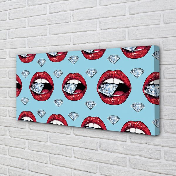 Tablouri canvas diamante gura