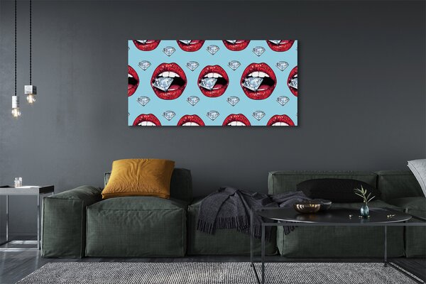 Tablouri canvas diamante gura