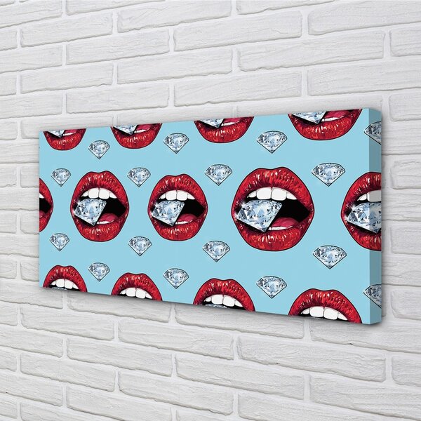 Tablouri canvas diamante gura