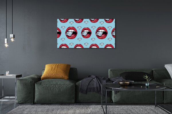 Tablouri canvas diamante gura