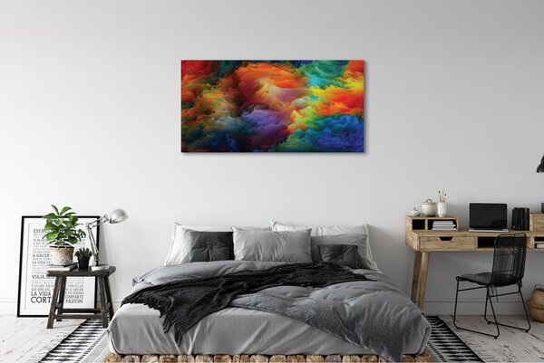 Tablouri canvas fractali colorate 3d