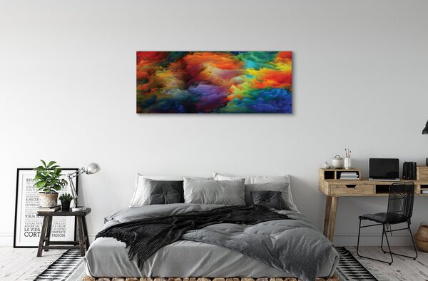 Tablouri canvas fractali colorate 3d