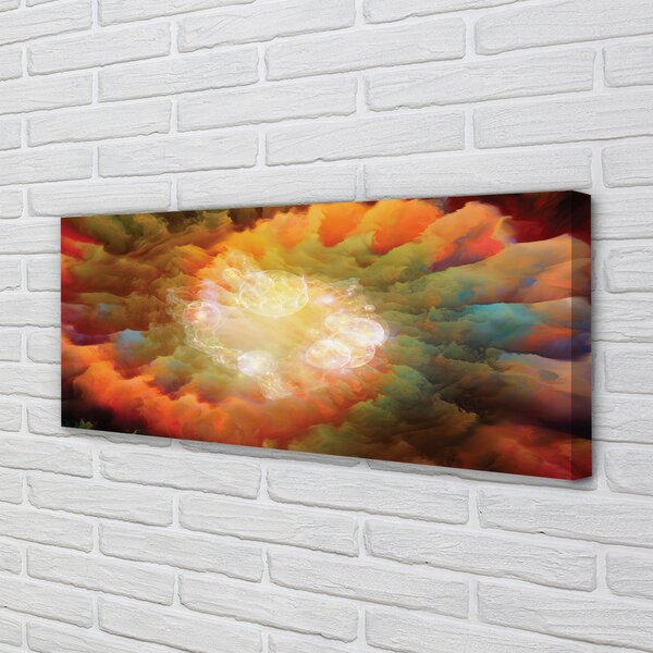 Tablouri canvas fractal modele abstracte