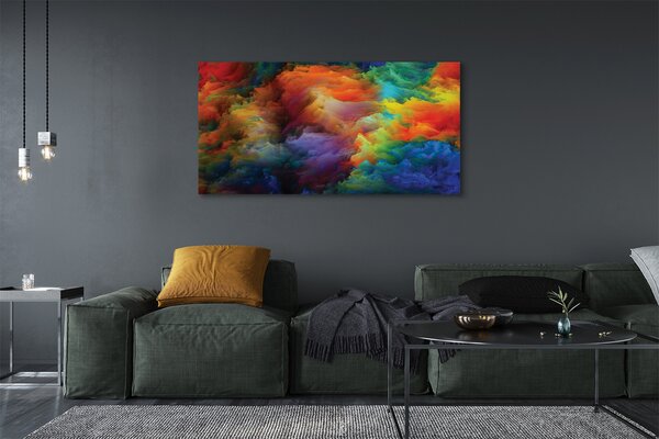 Tablouri canvas fractali colorate 3d