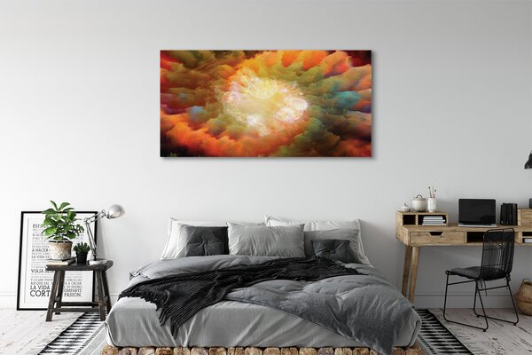 Tablouri canvas fractal modele abstracte